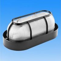 Ela Eletro Araguari ARAND TART MARIANA PT POLICARBONATO 1XE27>8D ARANDELA LALUX