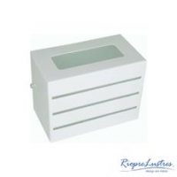 Ela Eletro Araguari ARAND 217/1BR 9X12X16CM >5A ARANDELA RIOPRELUSTES