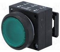 Ela Eletro Araguari BOTAO COMAN.SIN 3SB30 01-0AA41 FRONTAL VD >7S BOTAO SIEMENS