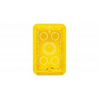 Ela Eletro Araguari CAIXA 2X4 EMB.P/ALVENARIA EMB.689034 AMARELA> 1I CAIXA PIAL