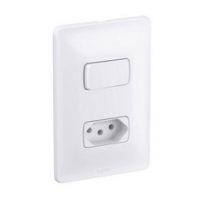 Ela Eletro Araguari CONJ.ZEFFIA 680114 1INT P+TOM 2P+T 10A 250V>1I CONJUNTO PIAL ZEFFIA