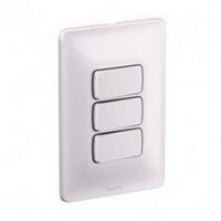 Ela Eletro Araguari CONJ.ZEFFIA 680102 3INT. SIMP. 10A 250V 4X2 >1I CONJUNTO PIAL ZEFFIA