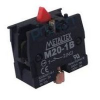Ela Eletro Araguari BLOC CONT.M20-1B 1NF P/BOTAO M20/P20 >1F CONTATO METALTEX