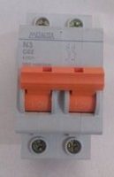 Ela Eletro Araguari DISJ.BIPOLAR DIN 032A>1E DISJUNTORES METALTEX