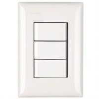 Ela Eletro Araguari INT.THESI M5A61 4X2 3INT. SIMP. BR >1M INTERRUPTOR PIAL BTICINO