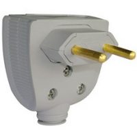 Ela Eletro Araguari PLUG MACHO 615870 PROFIS/TRIANG. CZ 2P 10A >1A PLUG PIAL