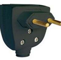 Ela Eletro Araguari PLUG MACHO 615850 PROFIS/TRIANG. PT 2P 10A >1A PLUG PIAL