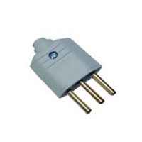 Ela Eletro Araguari PLUGUE MACHO 2P+T PB 20AMP  CZ 15009  >G PLUG MAR GIRIUS
