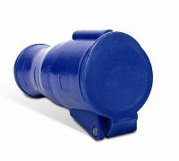 Ela Eletro Araguari ACOPLADOR N-3056 2P+T 16A 6H 220V AZ>1E PLUG STECK