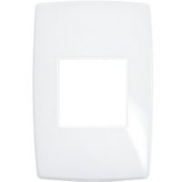 Ela Eletro Araguari PLACA PIALPLUS GLOSS 618522 2MOD>1A PLACA PIAL