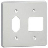 Ela Eletro Araguari PLACA SILENTOQUE 054392 4X4 1PB+2SECC.>1A PLACA PIAL