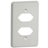 Ela Eletro Araguari PLACA SILENTOQUE 054397 2X4 P/2TOM.PB>1A PLACA PIAL