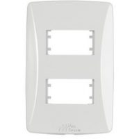 Ela Eletro Araguari PLACA MEC TRONIC 2 MOD SEP 2X4 BR 82004-1C PLACA MEC-TRONIC