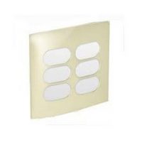 Ela Eletro Araguari PLACA NEREYA 4X4 663434 3+3P SEP QUINOA.GLOSS>1M PLACA PIAL NEREYA