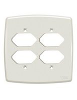 Ela Eletro Araguari PLACA 4X2 2MOD SEP SALMAO SKIN SLEEK 15902>1N PLACA MAR GIRIUS