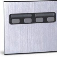 Ela Eletro Araguari PAINEL MODULAR P/PORT MP E MPD 04 BOTOES-7M PORTEIRO HDL