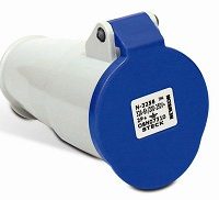 Ela Eletro Araguari TOM.ACOP.N-4259 3P+T 32A 220V 9H>1E TOMADA STECK