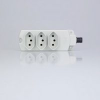 Ela Eletro Araguari TOM.EM BARRA 2P+T TRIPLA CZ 10723 >G TOMADA MAR GIRIUS