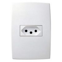 Ela Eletro Araguari TOM.PIALPLUS+ 615043 BC TRIPLA 3MOD>6O TOMADA PIAL PLUS +