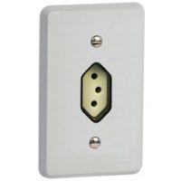 Ela Eletro Araguari TOM.054336 2TOM. 2P+T PB 10A S/PLACA (SILENT)>1A TOMADA PIAL