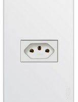 Ela Eletro Araguari TOMADA C/PLACA PB 2P+T 20A BR SLEEK 16003>1D TOMADA MAR GIRIUS