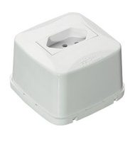 Ela Eletro Araguari CAIXA SIST X C/1 TOMADA 10AMP 39107 -1C CONJUNTO MEC-TRONIC