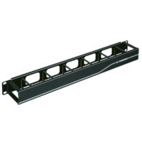 Guia de Cabos Fechado de Alta Densidade 1U